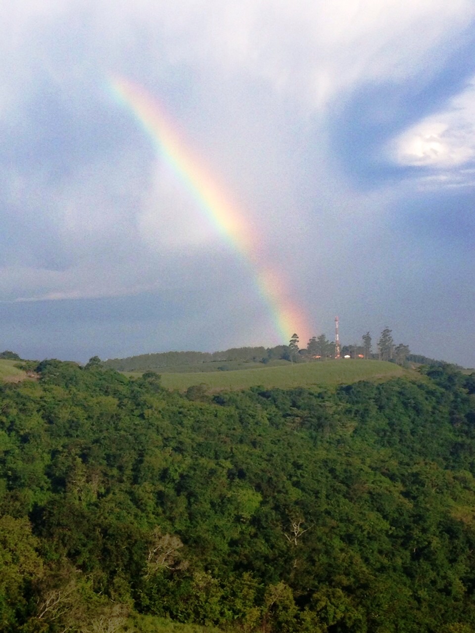 rainbow over boniwe centre